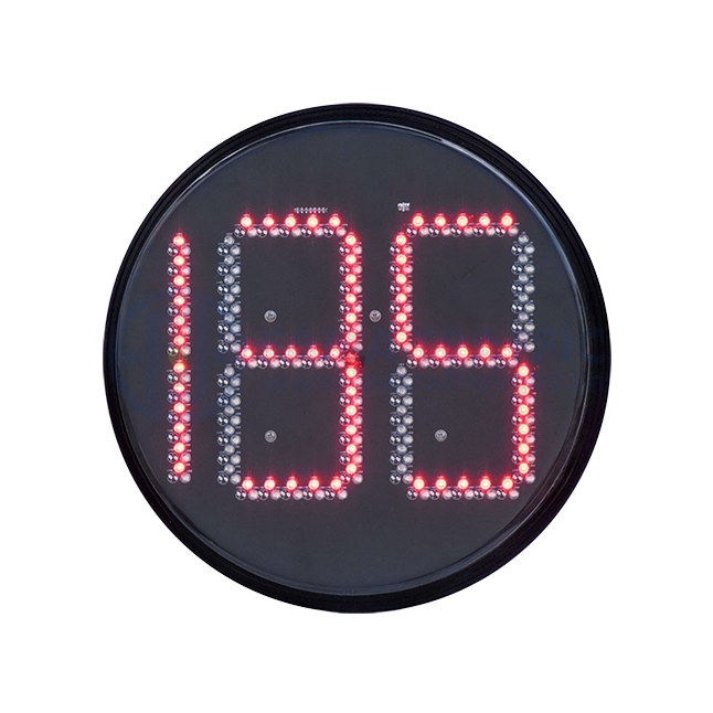 عداد تنازلي ثنائي اللون LED مكون من رقمين ونصف مقاس 300 مم
