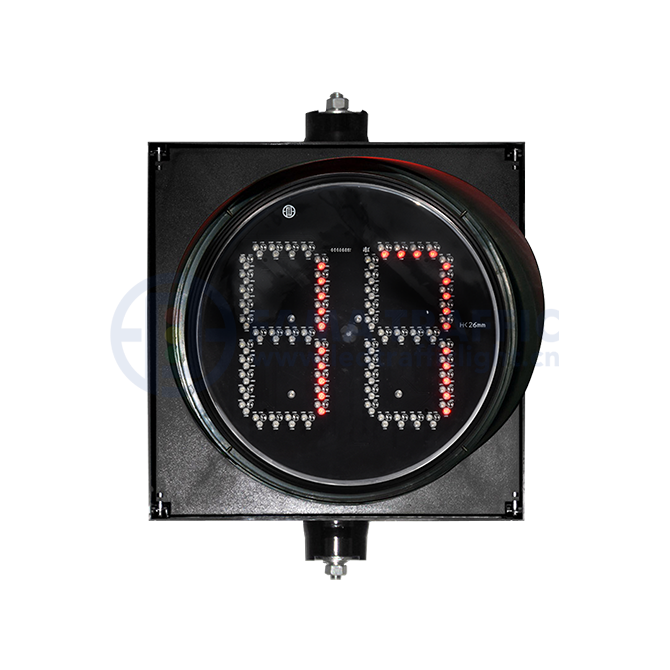 عداد تنازلي LED ثنائي اللون مكون من رقمين مقاس 300 مم
