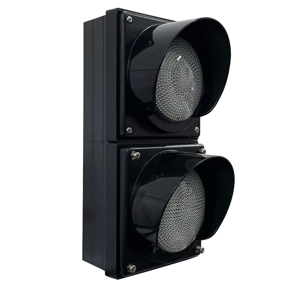 إشارة مرور عالية التدفق باللونين الأحمر والأخضر (وحدتان)