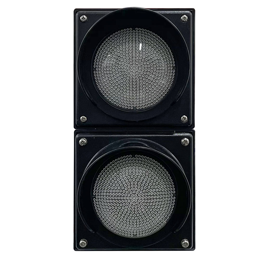 إشارة مرور عالية التدفق باللونين الأحمر والأخضر (وحدتان)