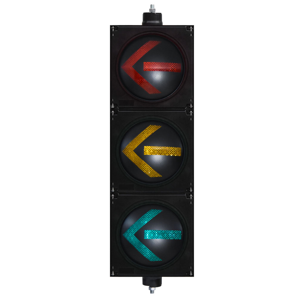 إشارة مرور عالية التدفق باللون الأحمر/الأصفر/الأخضر