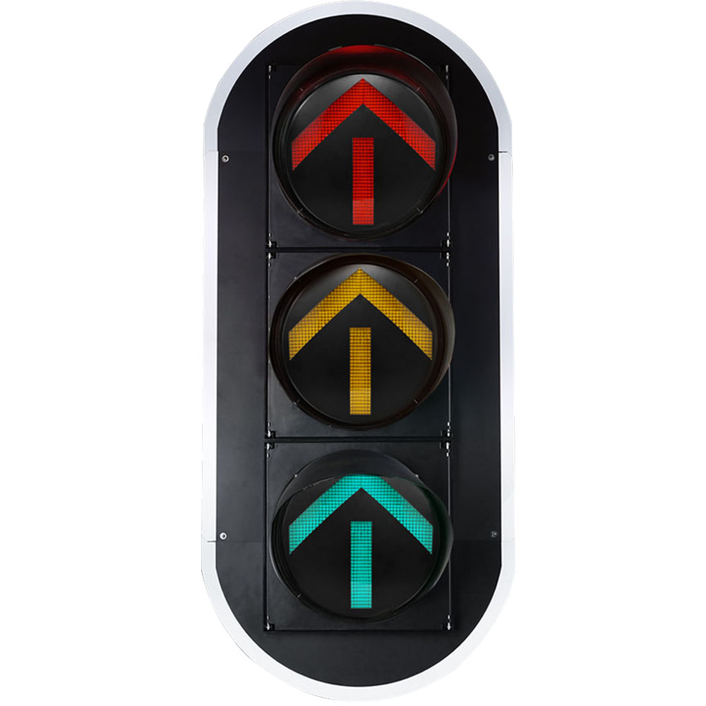 إشارة مرور عالية التدفق باللون الأحمر/الأصفر/الأخضر