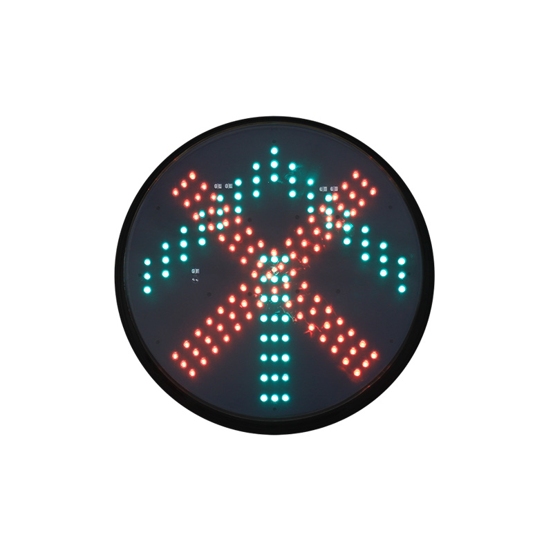 وحدة إشارات المرور منخفضة الطاقة للصليب الأحمر والسهم الأخضر