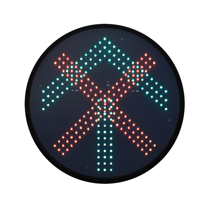 وحدة إشارات المرور منخفضة الطاقة للصليب الأحمر والسهم الأخضر