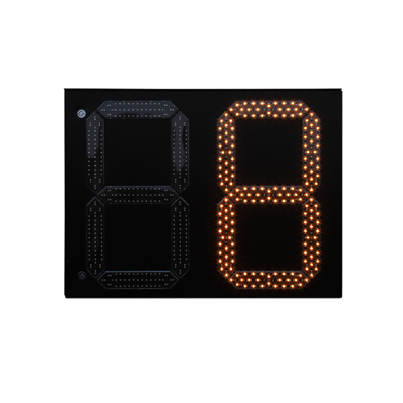 إشارة مرور عد تنازلي من نوع القطعة (نوع الصندوق)