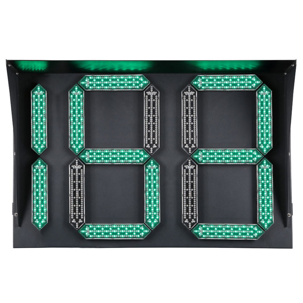 إشارة مرور عد تنازلي من نوع القطعة (نوع الصندوق)