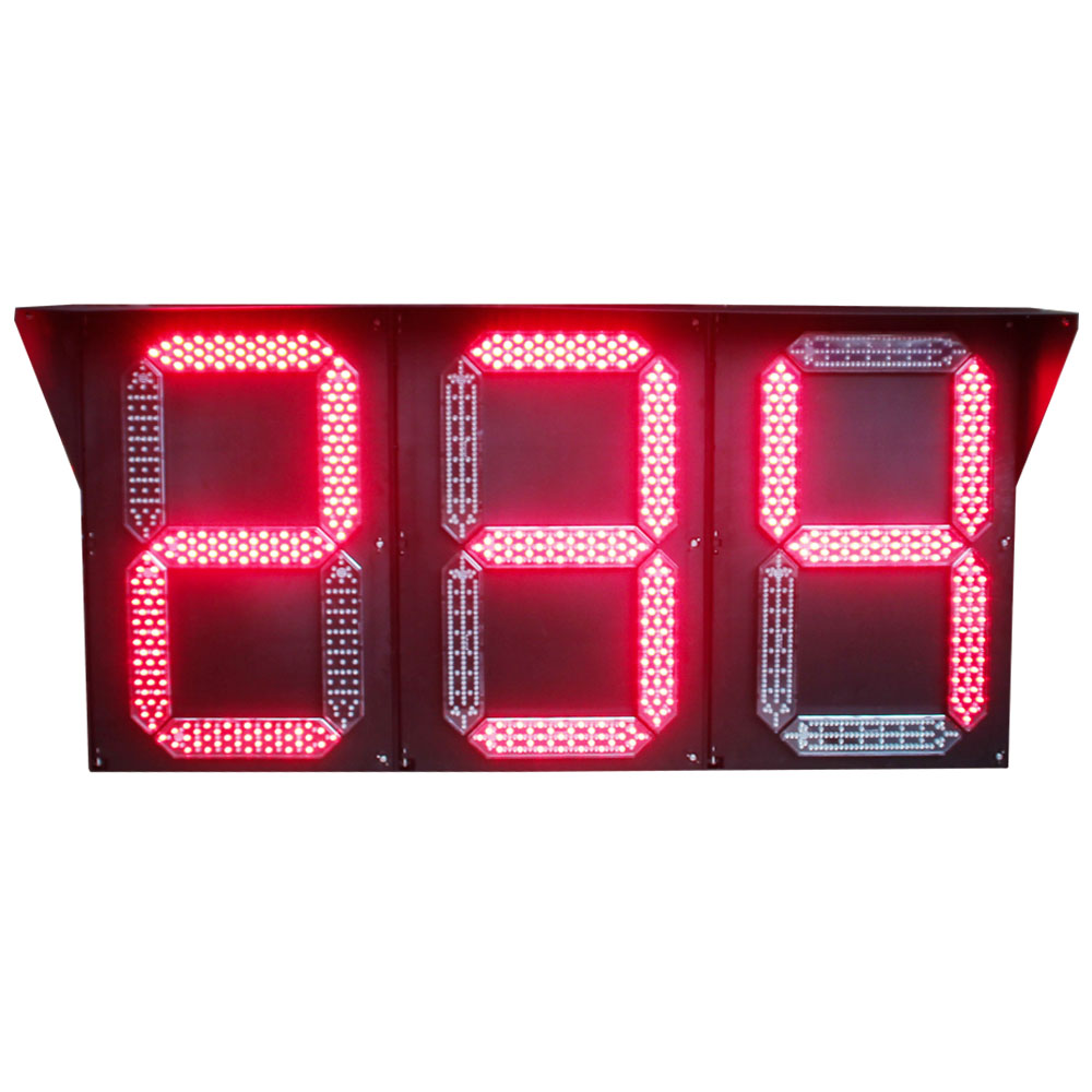 إشارة مرور عد تنازلي من نوع القطعة (نوع الصندوق)