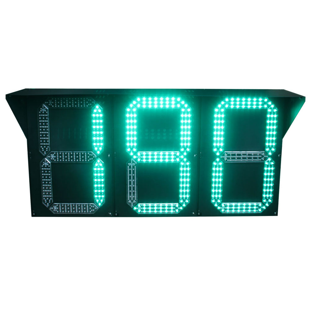 إشارة مرور عد تنازلي من نوع القطعة (نوع الصندوق)