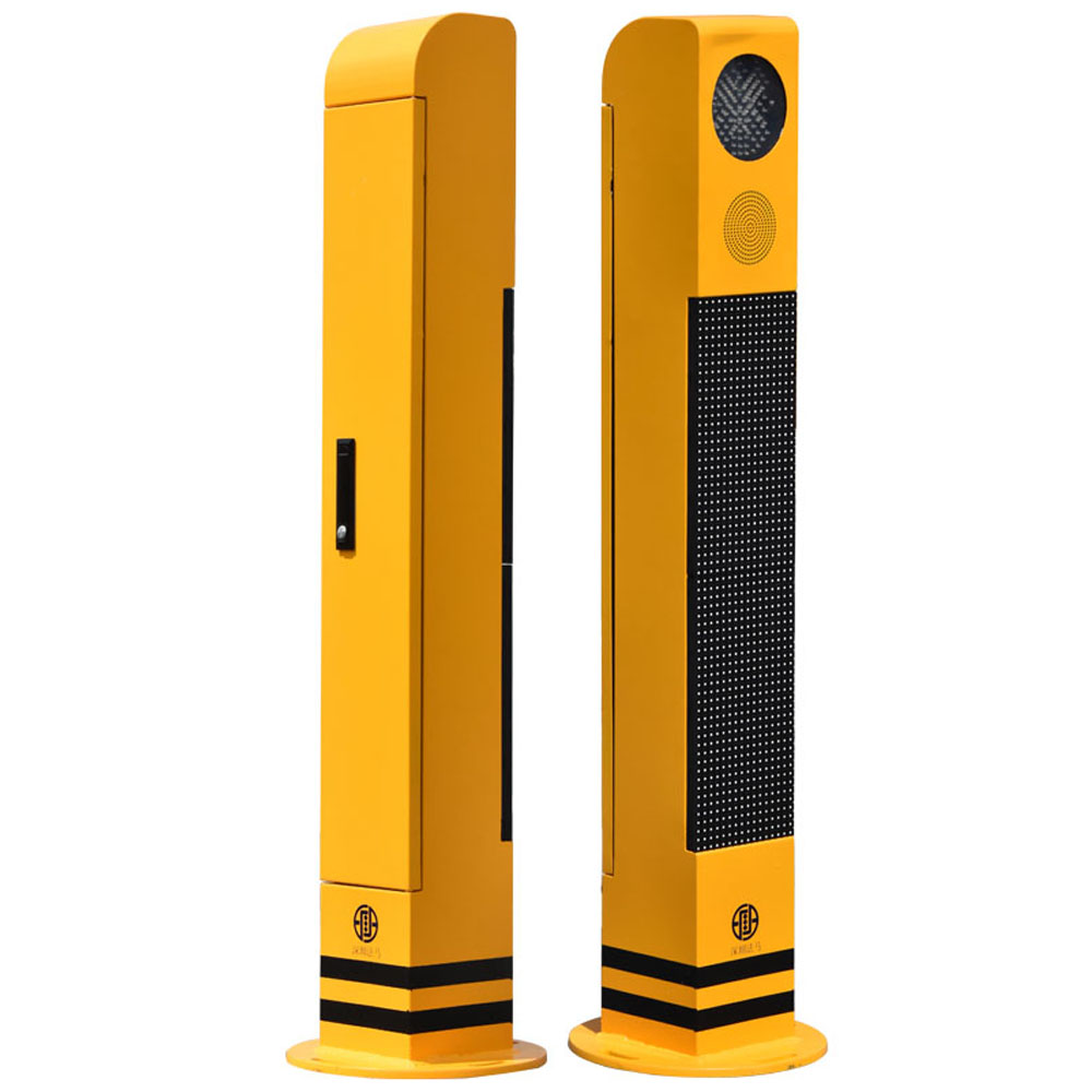 عمود إنارة للمشاة مزود بشاشة قابلة للتعديل