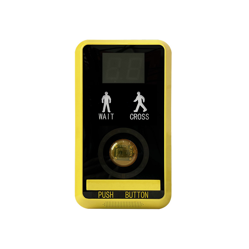 زر ضغط لعبور المشاة من نوع الحث