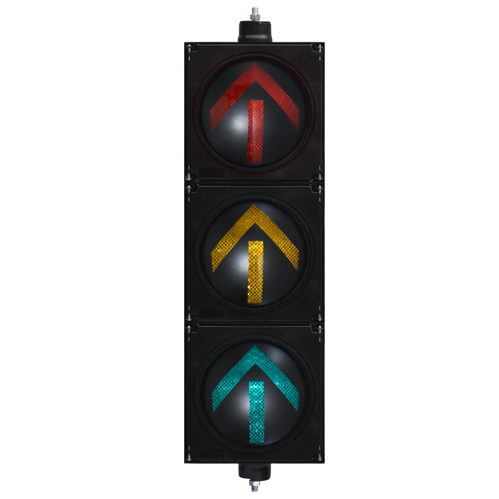 إشارة مرور عالية التدفق باللون الأحمر/الأصفر/الأخضر