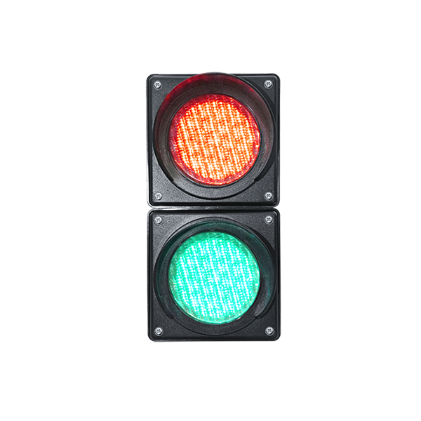 إشارة مرور كروية كاملة حمراء/خضراء منخفضة الطاقة (وحدتان)