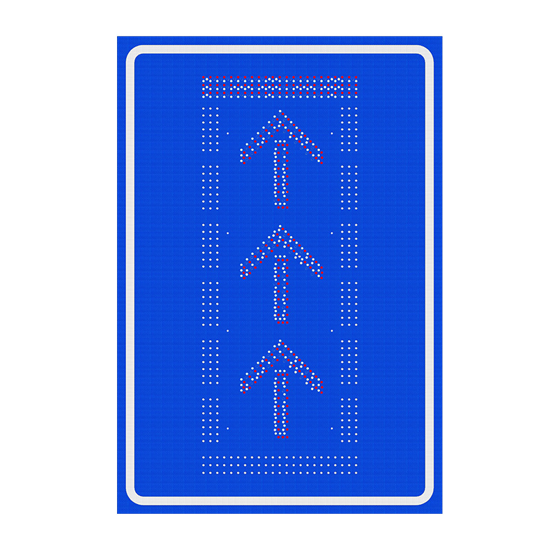 إشارة الانعطاف يساراً أو إشارة المتابعة مباشرة