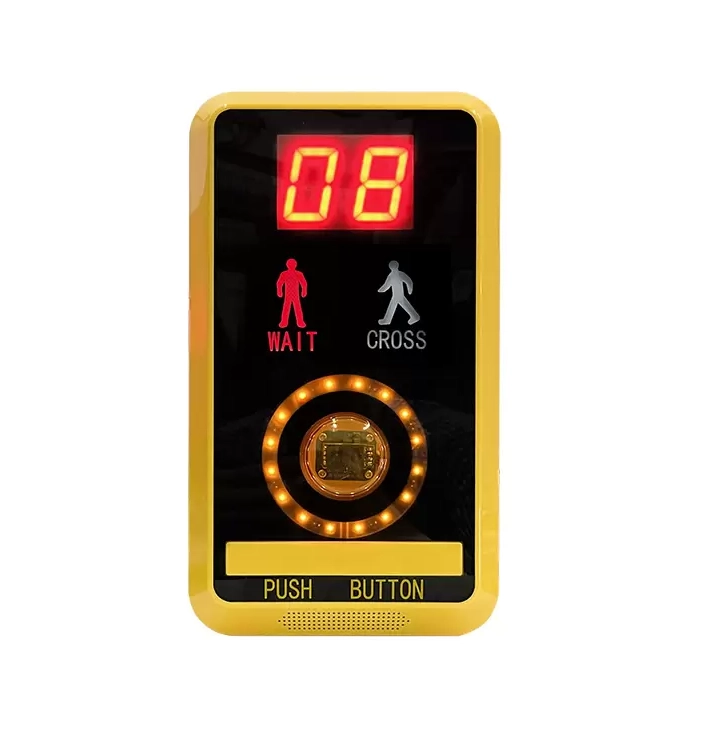 زر دفع للمشاة وفقًا لقانون الأمريكيين ذوي الإعاقة