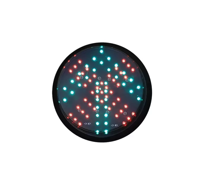 إشارة مرور الصليب الأحمر والسهم الأخضر